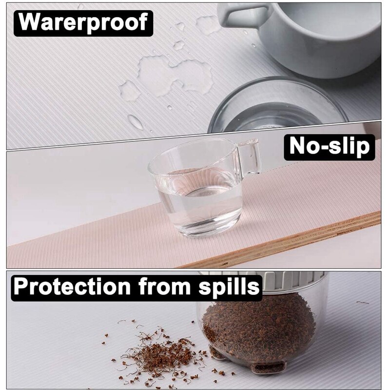 Eva Plank Liner, Koelkast Liner Lade Liner Kast Mat Voor Keuken Lade Koelkast Planken Opbergkast 3Pcs