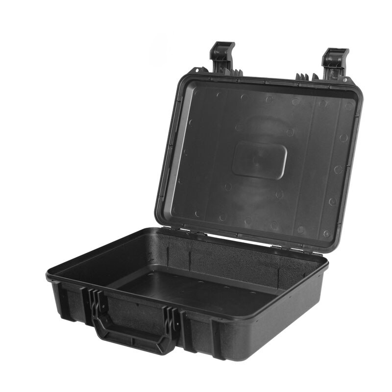 Direct Supply Portable Computer Storage Case Plastic Portable Hardware Toolbox Equipment Box With File Pocket Pre-Cut Foam