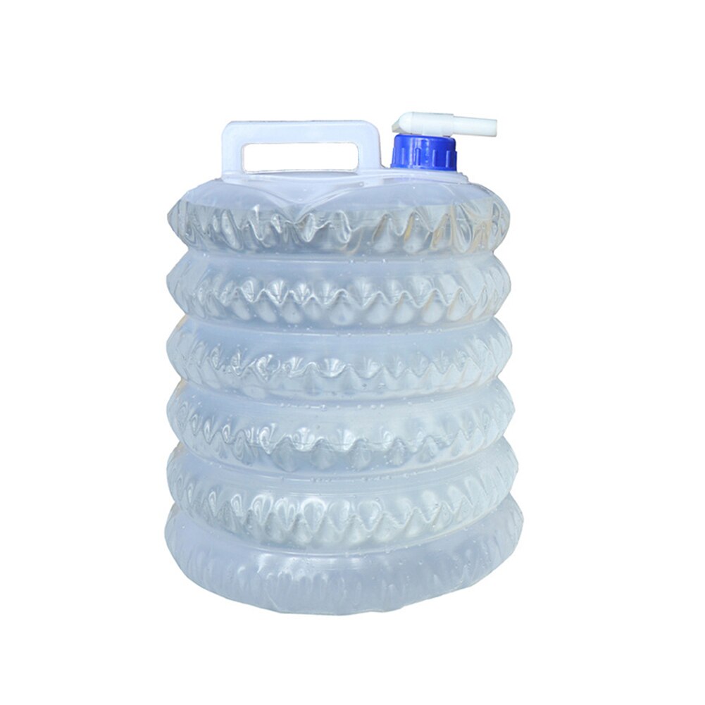 5/10/15L Foldable Water Bucket Bag Bottle Container Outdoor Camping Hiking BBQ Water Bottle Bucket Water Storage Bag