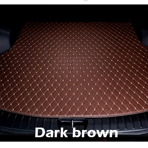 MIDOON Car trunk mat for MAZDA 6 ATENZA cargo liner carpet interior accessories cover: dark brown
