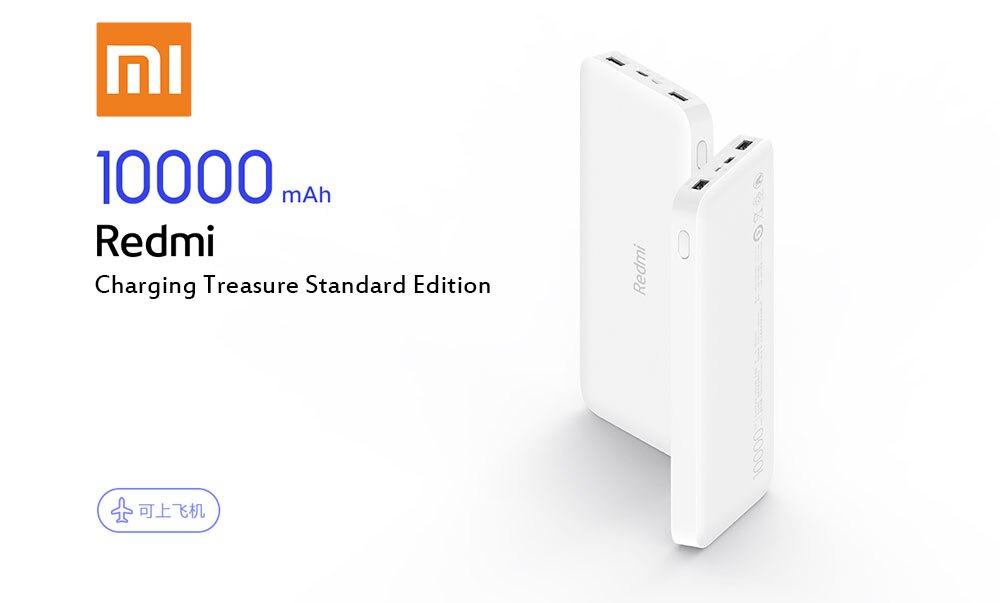 Xiaomi-Banco de energía Redmi, batería externa de 10000mAh, USB tipo C, Cargador rápido Qi 20000, portátil: 10000mah