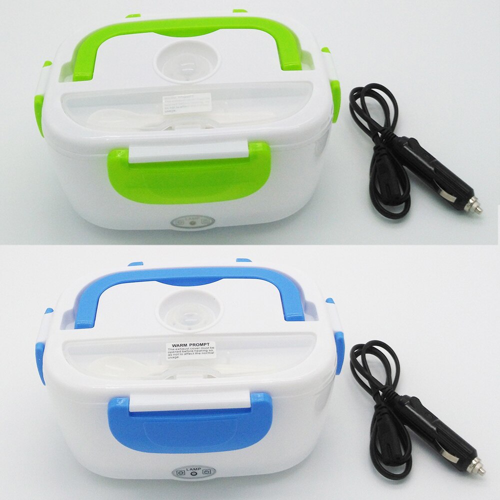 Mini Cooker Potable Picnic Lunch Cabinet Box Keep Wram Food Container Electrical Heating Bento Box For School Offce Home Vehicle