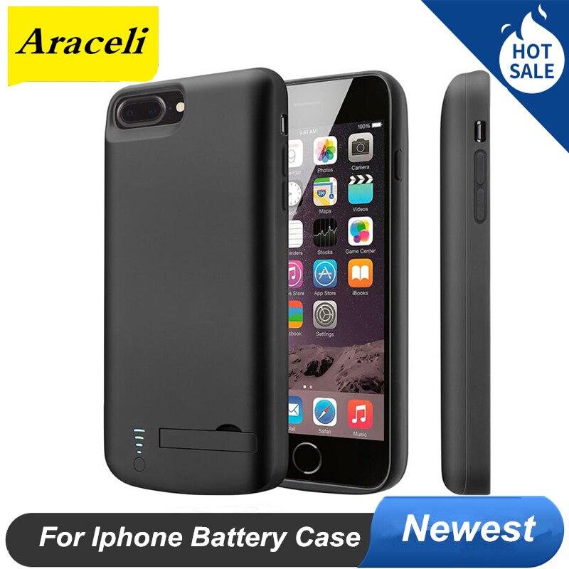 10000 Mah For iphone 11 11 Pro 11 Pro Max X XS XR XS Max 6 6S 7 8 Plus Battery Case Charger Case Cover Smart Power Case Bank