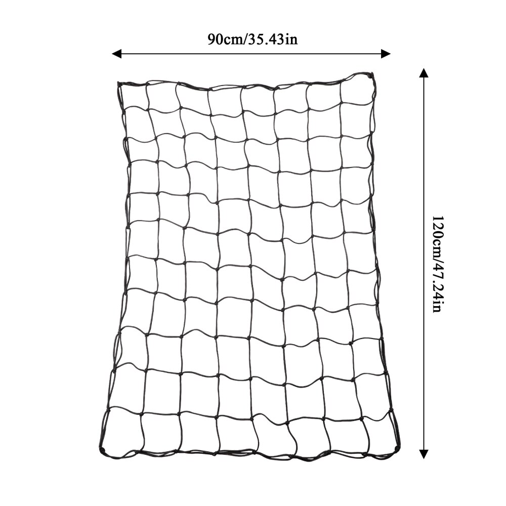 Flexibele Groeien Tent Netto Klimmen Met 8 Haken Ondersteuning Tuin Trellis Netting Duty 90*120Cm Nylon Zwart Groente 90X120Cm Plant