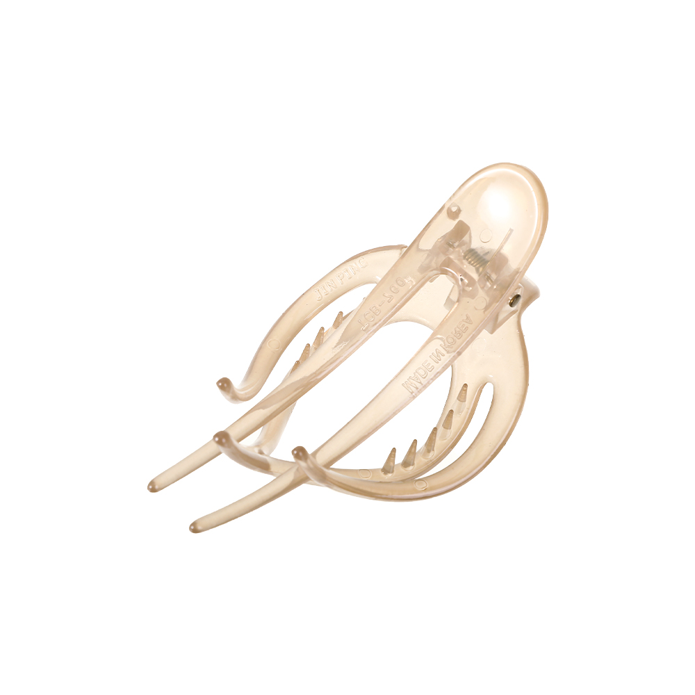 Molans Transparent Solid Color Hairpins Duckbill Hair Claws Crab For Women Hair Clips Barrettes Ponytail Holder Hair Accessories