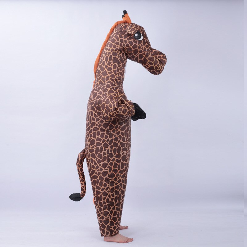 Giraffe Cosplay Aufblasbare Party-Spiel Kostüm Kleidung Werbung Förderung Karneval Halloween Weihnachten Ostern Erwachsene