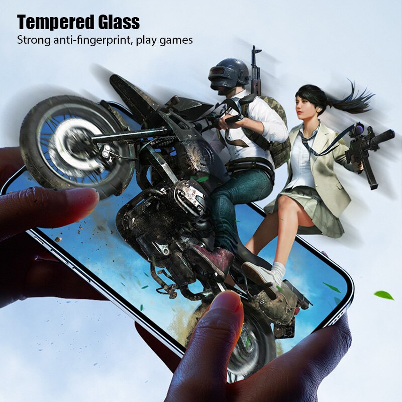 4PCS Screen Protector on iPhone 13 12 Pro Max Mini Protective Glass For iPhone 11 Pro Max clear phone glass