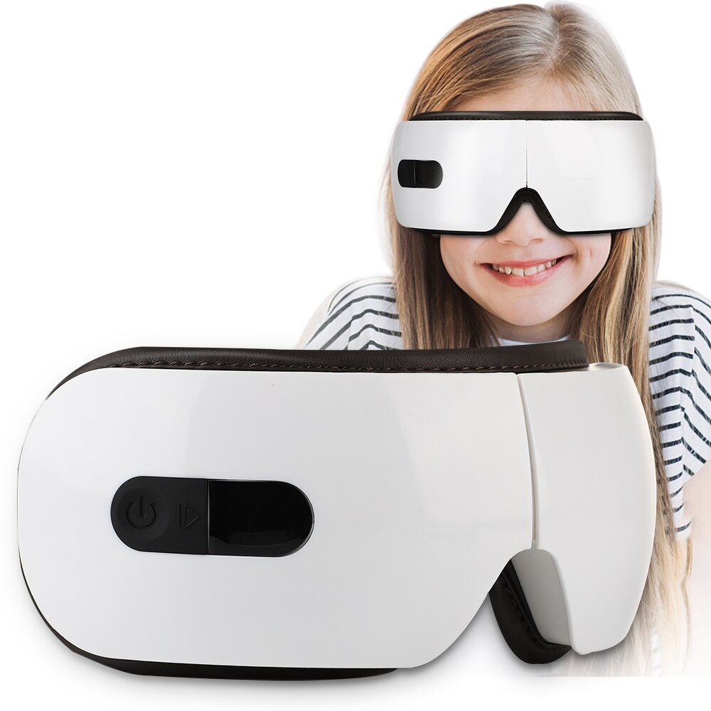 Electric Vibration Eye Massager Compress Therapy Glasses Eye Care Wrinkle Fatigue Relieve Vibration Massage Machine: Type C