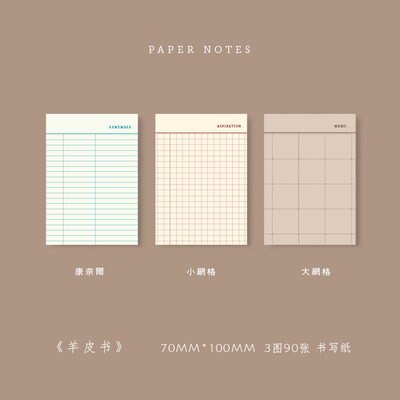 Jianwu 1 Pc Retro Planner Bullet Journal Memo Pad Boodschap Kaart Diy Notitieblok Nota Schoolbenodigdheden