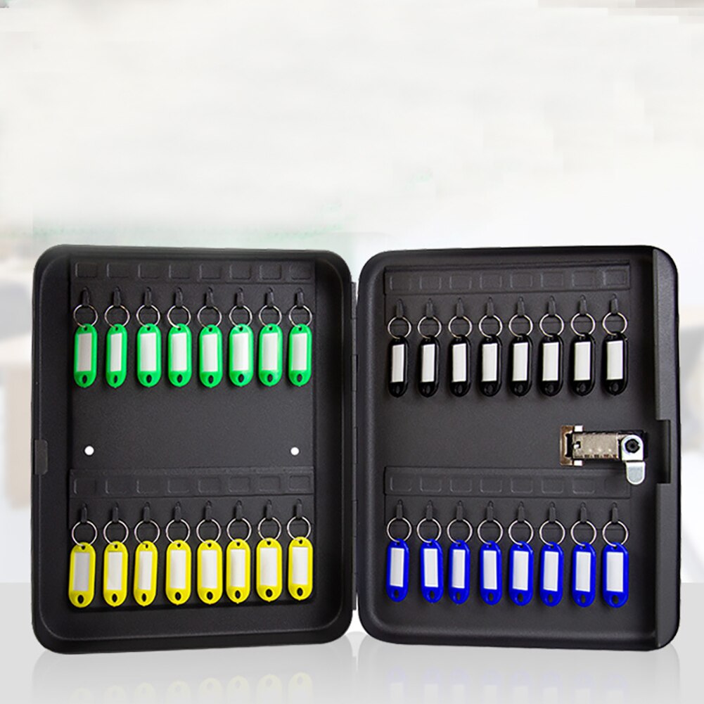 Lockable Office Indoor Outdoor Resettable Code Combination Lock Organizer Car Key Safe Box Wall Mounted Password Home Metal