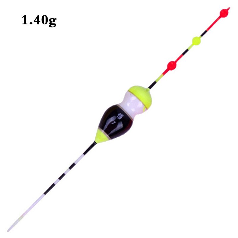 1pc fiskeflöten set boj fiske lätt stick flöten fluktuera mix storlekar färg flytboj för fiskeredskap tillbehör  hx02: I