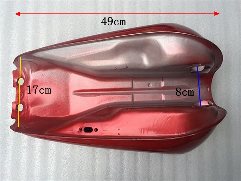 Réservoir de carburant GN125 noir et rouge pour Suzuki, pièces de moto, réservoir d&#39;essence 1994 – 2001, neuf