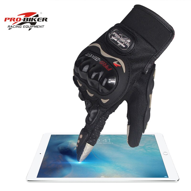 Pro Biker Touch Screen Motorhandschoenen Rijden Motorrijders Beschermende Handschoenen Alle Vinger Off Road Handschoenen