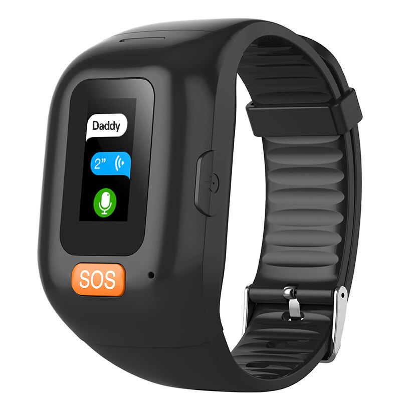 Waterproof long standby elderly SOS GPS Smart watch heart rate monitor elderly auto dialer gps bracelet elderly care gps watch: Default Title