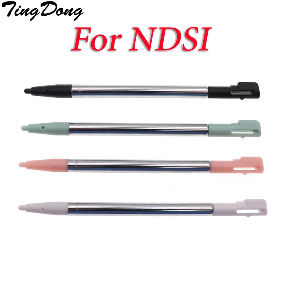TingDong 1 pièces En Métal Stylet Tactile pour Nintendo DSi pour NDSi Jeu Vidéo Stylet Stylo