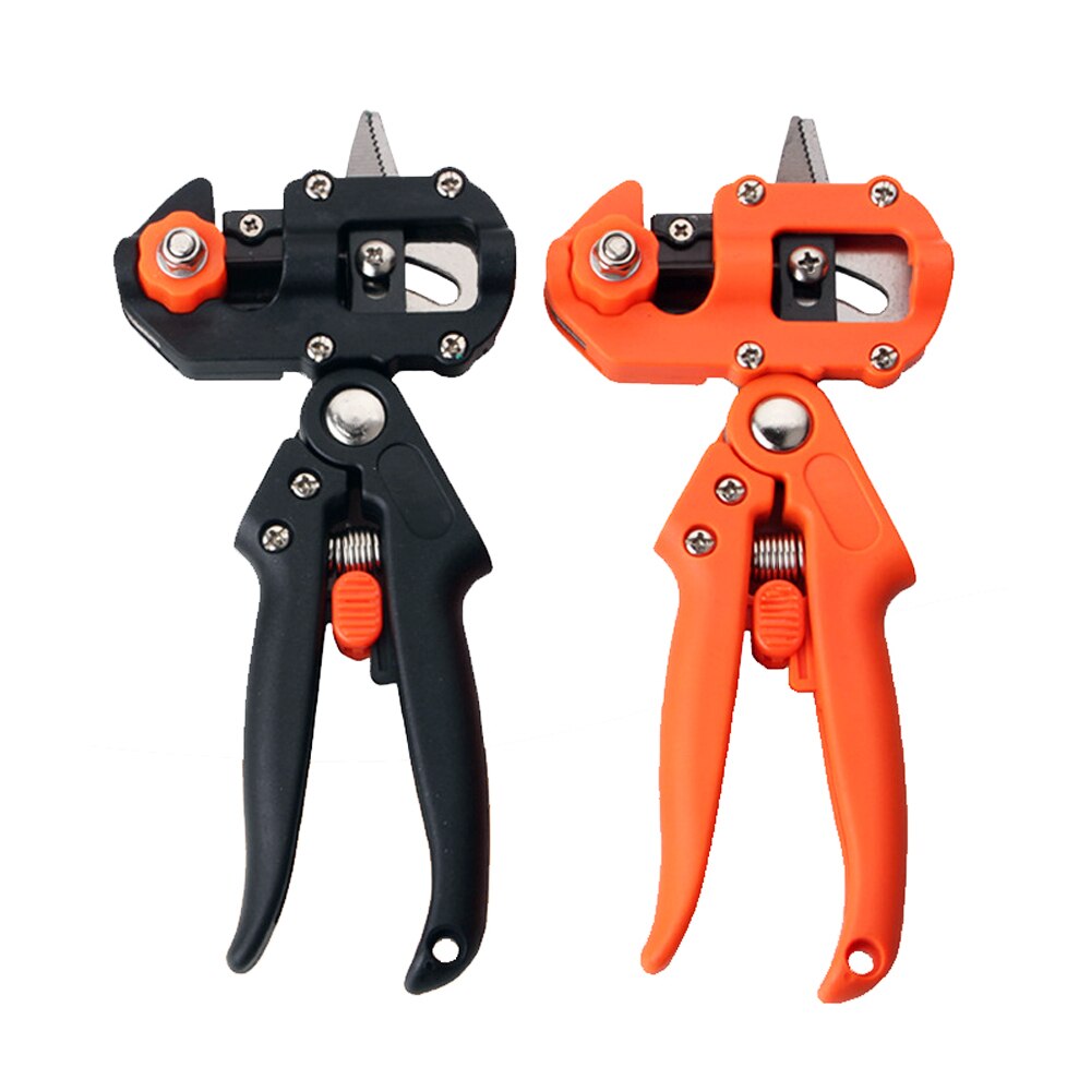 Grafting Pruner Garden Tools 2 in 1 Pruning Shear Grafting Scissor Fruit Tree Plant Graft Tool Cutting Vaccination Grafted Film