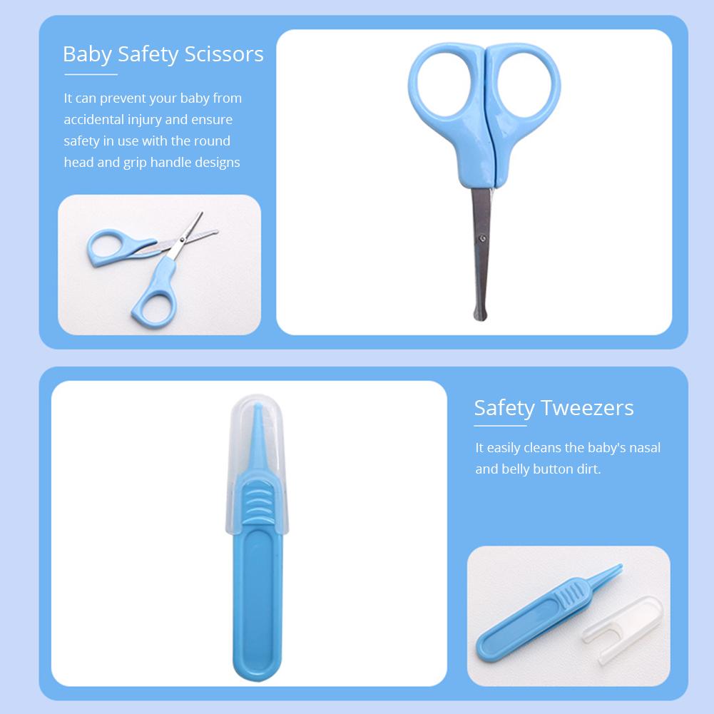 10 Stks/set Baby Nail Trimmer Gezondheidszorg Kit Gezondheidszorg Kit Draagbare Pasgeboren Baby Grooming Kit Nagelknipper Veiligheid Zorg Set