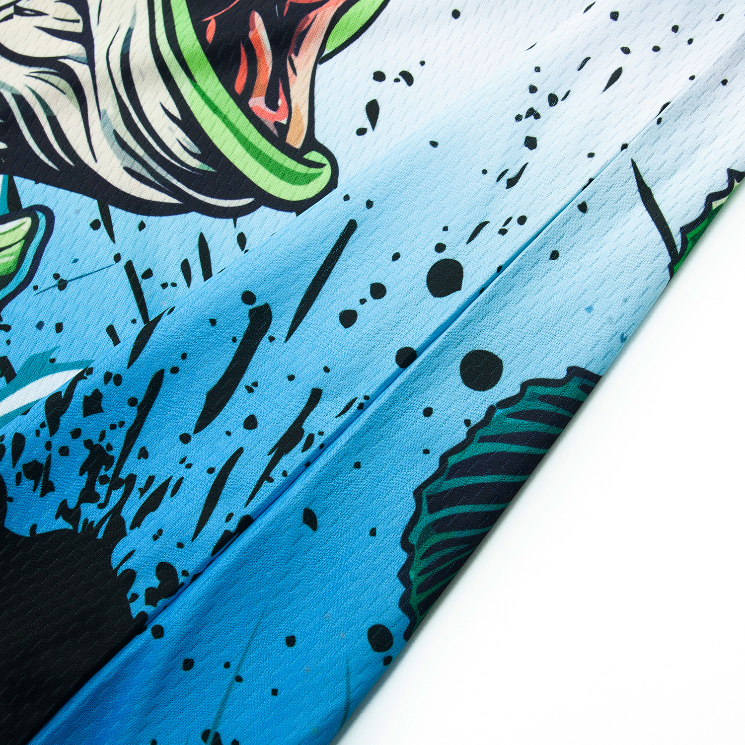 Camisa de pesca 2024 para hombre, ropa de pesca al aire libre de verano, camisas informales con estampado de pescado de manga larga y protección solar, camisas de pesca Anti-UV