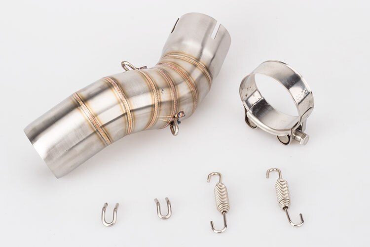 Motorfiets Uitlaatpijp Z900 Link Pijp Voor Z900 Midden Pijp Fit Voor 51Mm Uitlaat Connector Motorfiets Z900 Uitlaat: Default Title