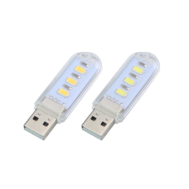 1 stks Mini USB LED Bureaulampen Lezen Led Licht Voor PC Laptops Computer Notebook Mobiele Oplader Camping Lamp Night licht
