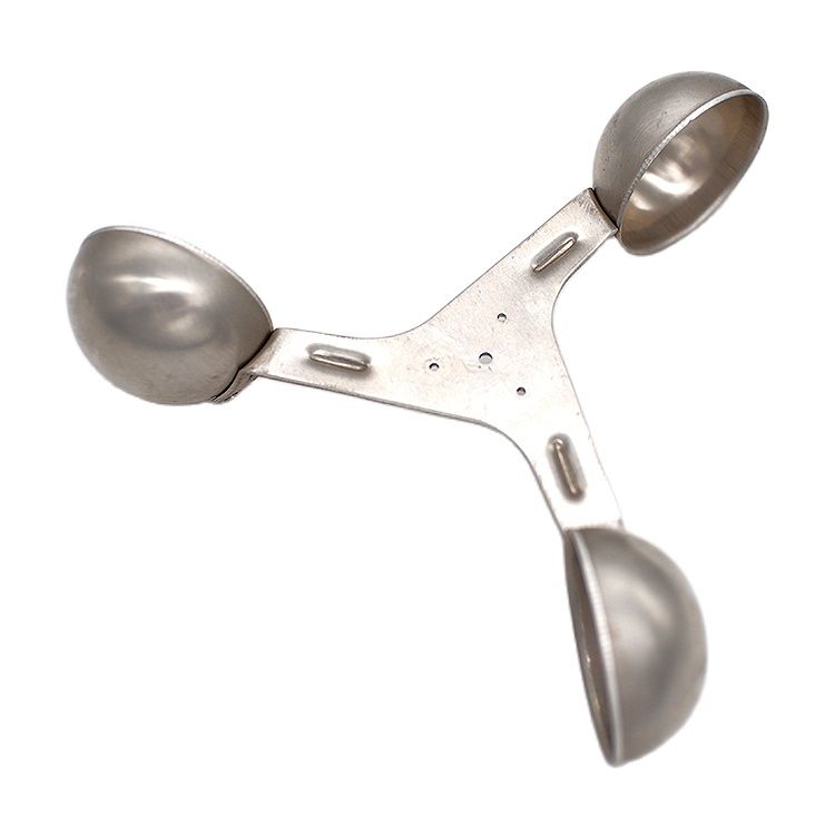 Wind vane air cup air cup air bowl anemometer made of aluminum alloy wind sensor and air meter