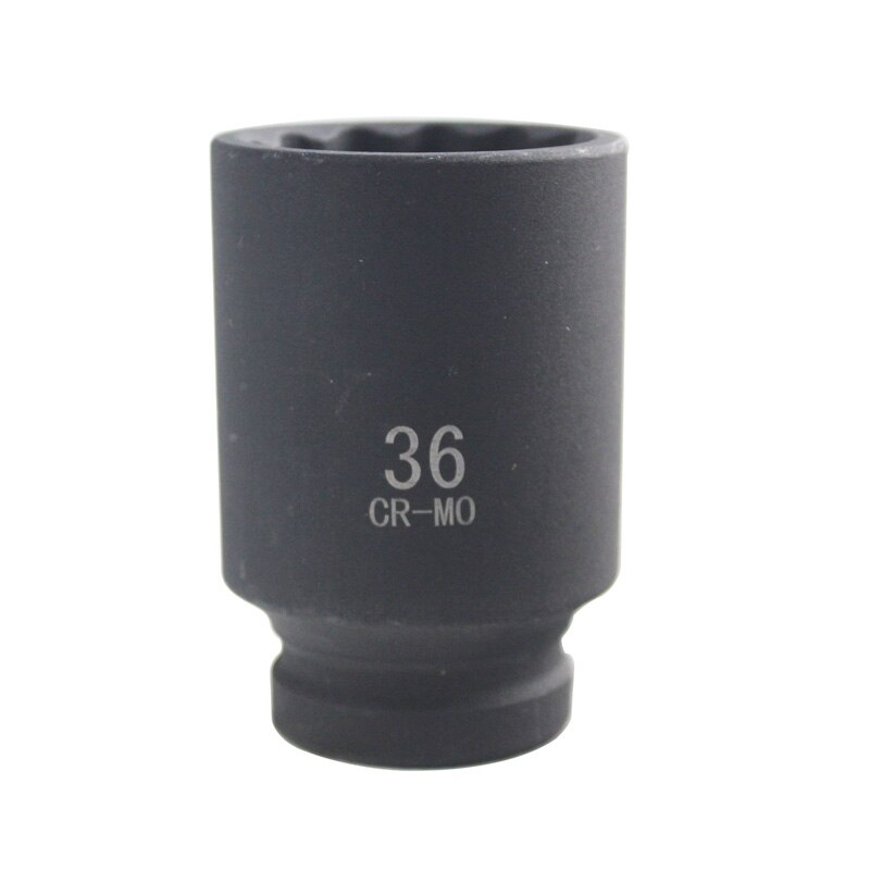 5 storlek 1/2 " 12- punkts slaghylsa spindelaxel mutterhylsa navaxelmuttrar demontering av monteringsverktyg 30mm 32mm 34mm 35mm 36mm