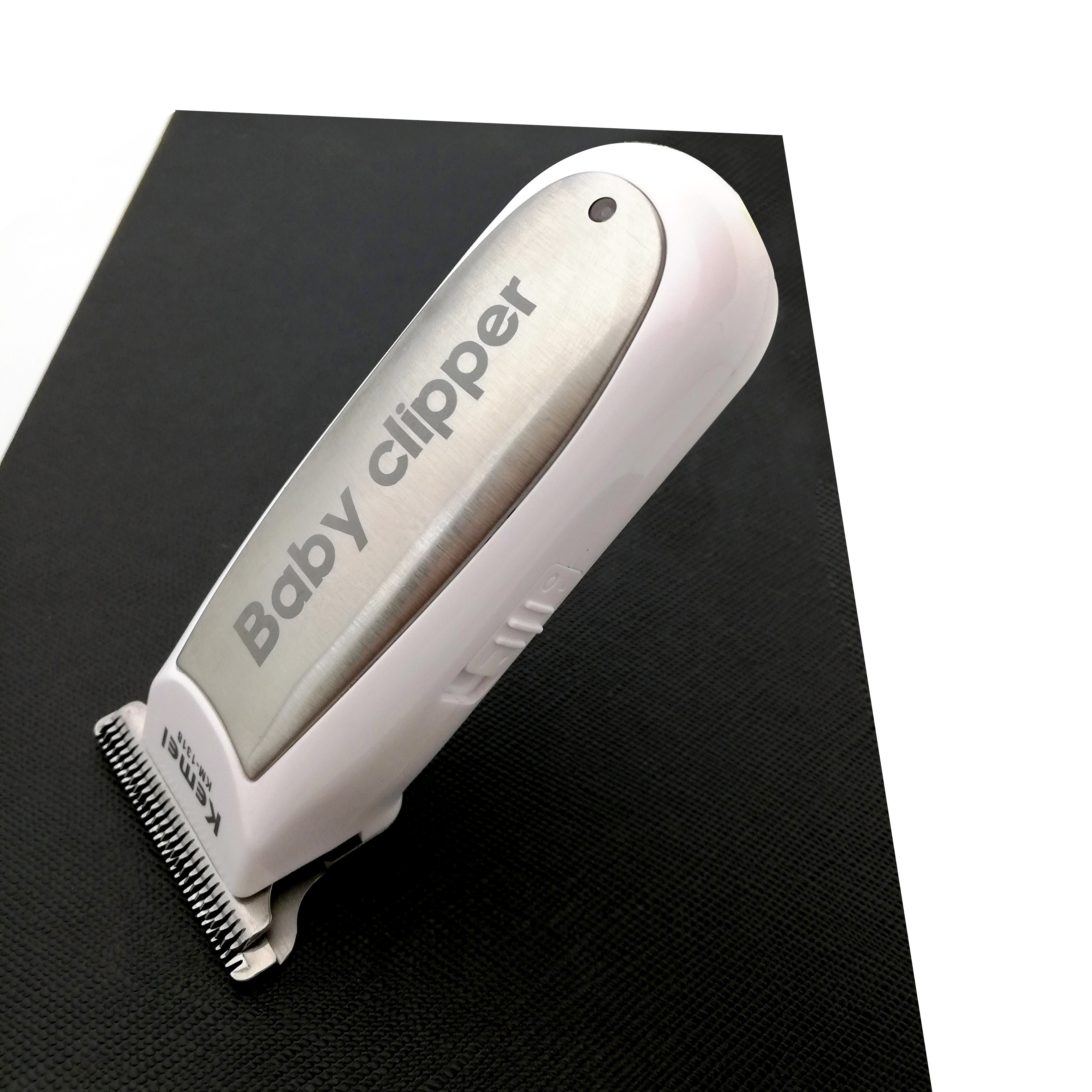 Kemei 1318 bebê clipper de cabelo infantil mini aparador de cabelo elétrico silencioso usb recarregável barbeador crianças corte barba navalha para homens