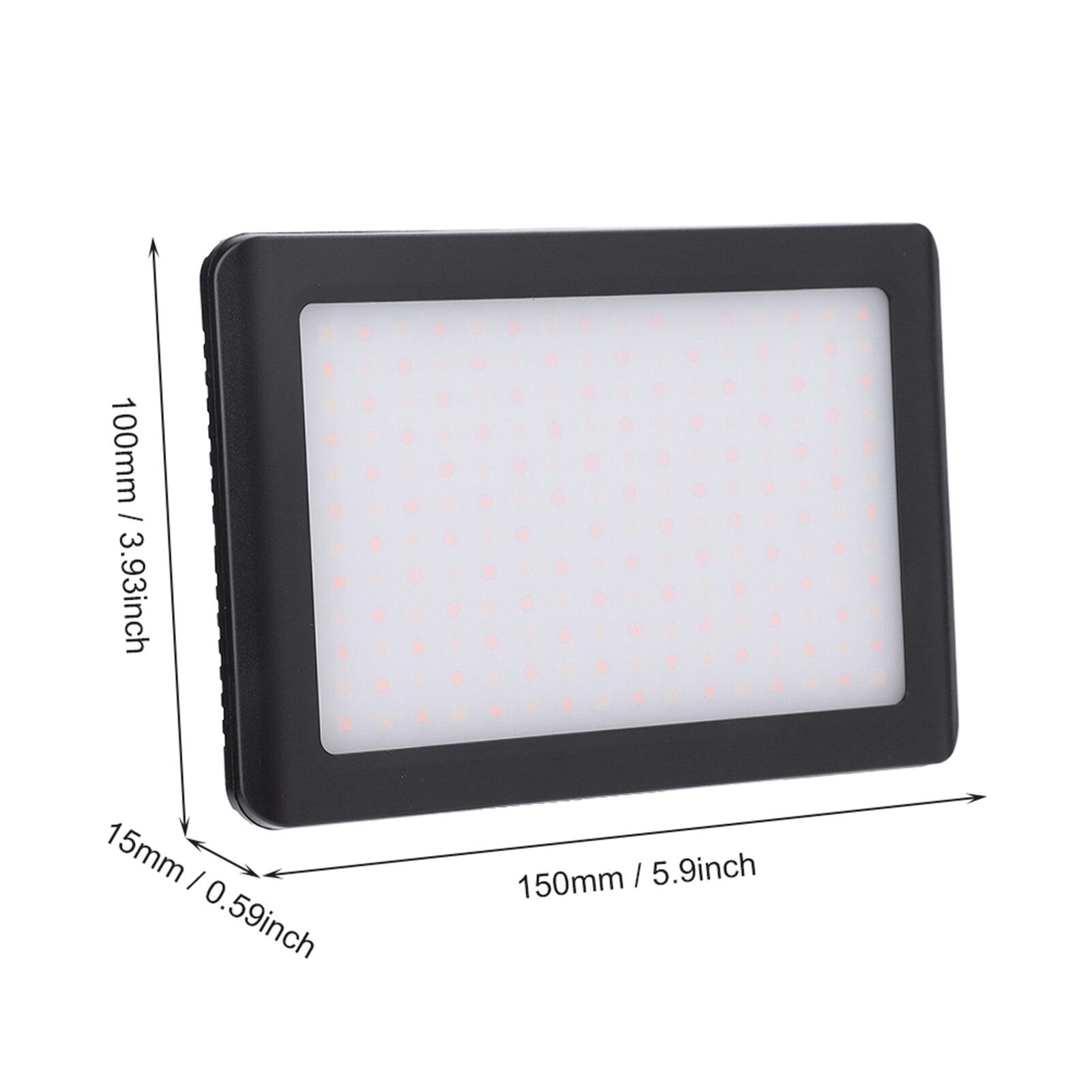 192 Led Video Light Panel Ultra Dunne Fotografie Vulling Licht 3200K-6000K Kleurtemperatuur Led Video Licht voor Camera