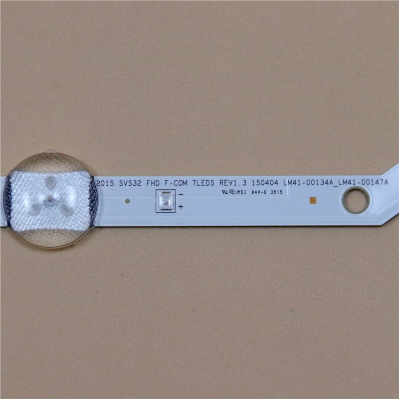 TV LED Array Light Bars For Samsung UA32J50SWAJ UA32J5200AR UA32J5200AW LED Backlight Strip Matrix Kits LED Lamps Lens Bands