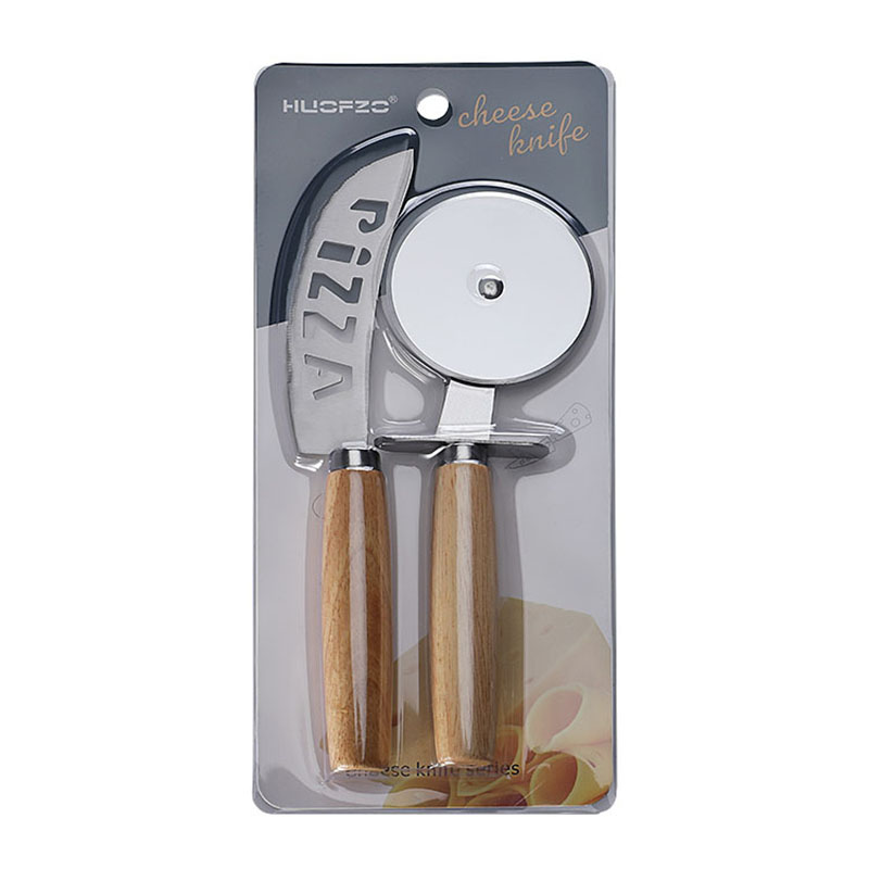 Herramientas de corte de una sola rueda para Pizza de acero inoxidable, diámetro de 6,5 CM, cuchillo para Pizza doméstico, herramientas para pasteles, uso de rueda para galletas tipo gofre