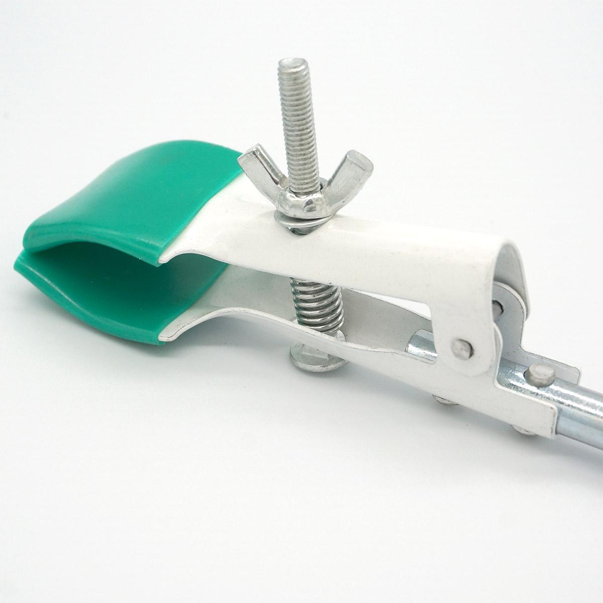 Soporte de hierro para matraz, abrazadera de extensión para soporte de retorta, retención de Clip de matraz, diámetro máximo de 50mm