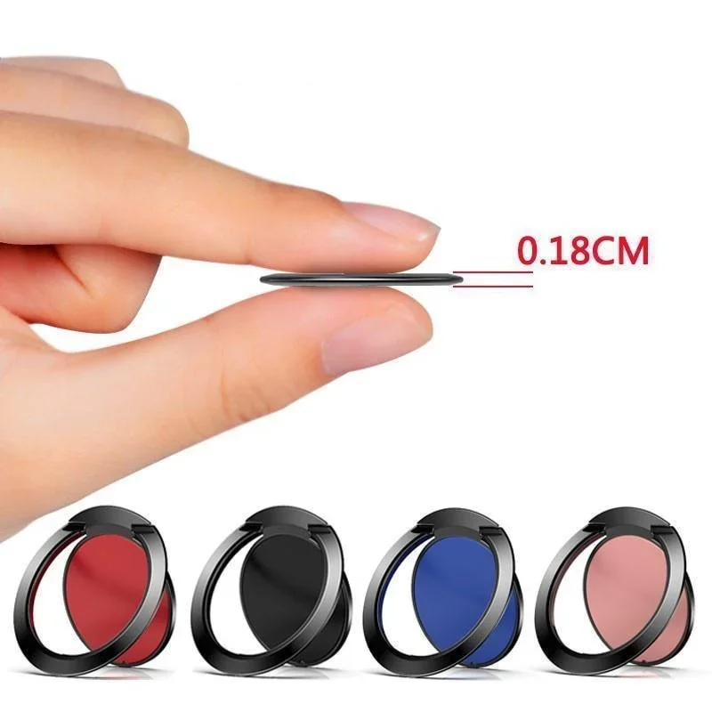 Ultradunne vingerringhouder Metaal Universele 360-rotatiestandaard voor telefoon