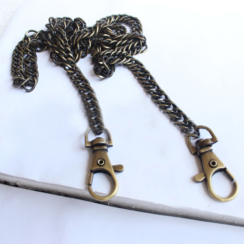 120 cm Metalen Ketting Voor Schoudertassen Handtas Gesp Handvat DIY Riem Voor Tas Riem Accessoires Hardware Ijzeren Ketting: coffee