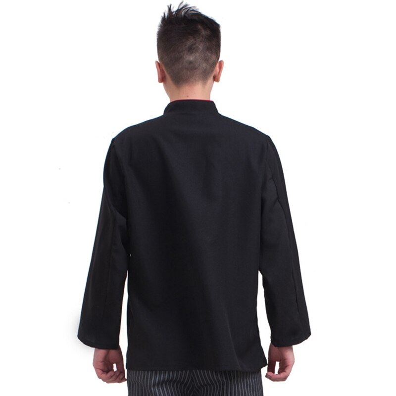 Long Sleeve Chef Uniform Kitchen Restaurant Cooking Clothes Bakery Catering Uniform Breathable Waiter Work Wear Chef Jackets