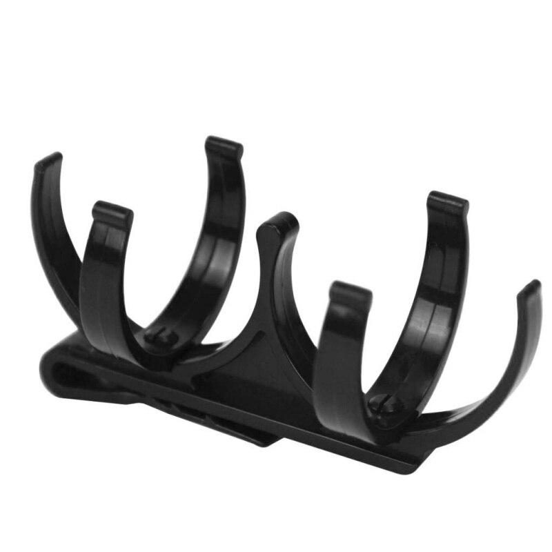 1 Golf Rack Met Clip Draagbare Roterende Plastic Opvouwbare Golf Opslag Clip Met Riem Clip Kan Houden 2 Golfballen: 2pcs