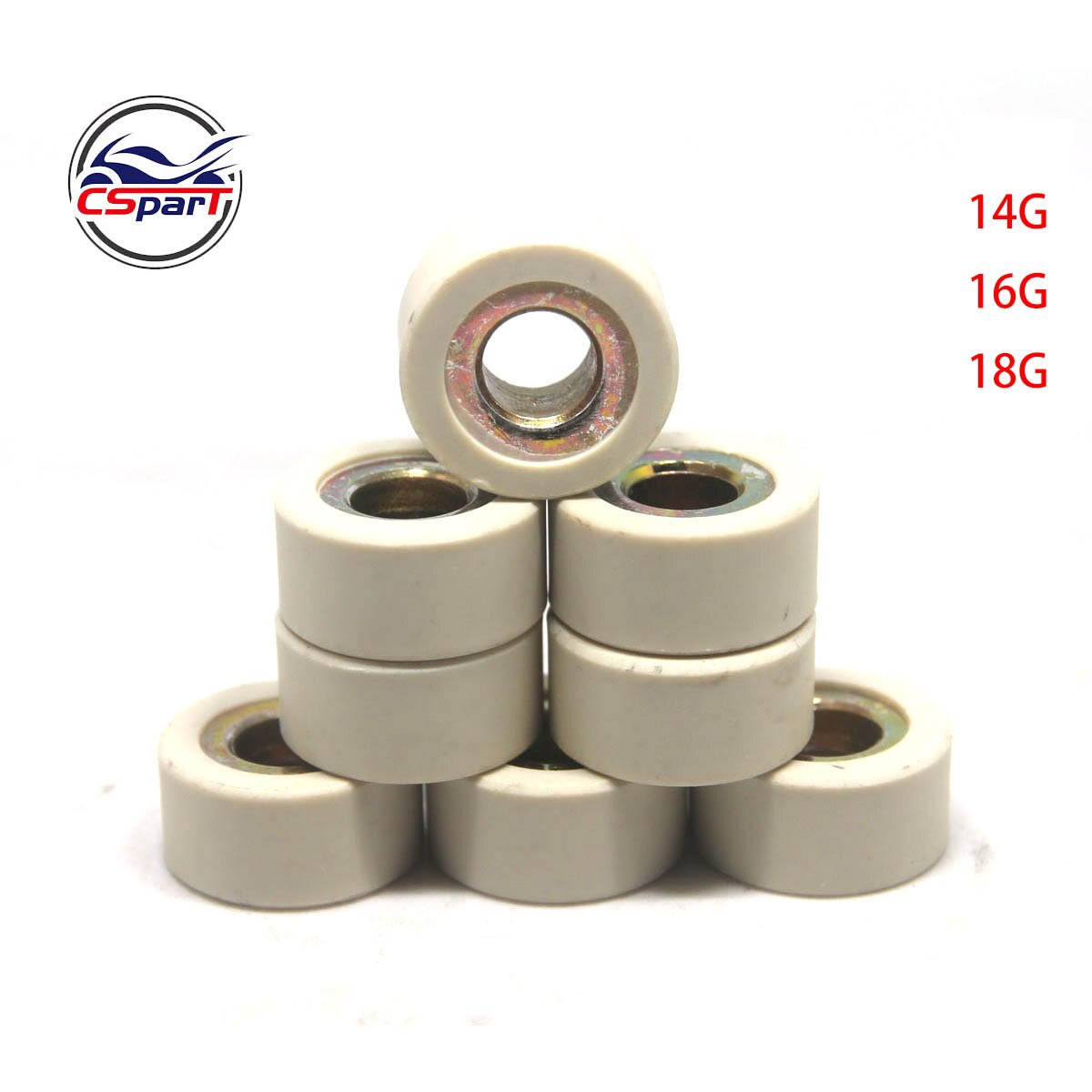 30 x 15 14G 16G 18G Variator Roller For Hisun 400 500 700 400CC 500CC ...