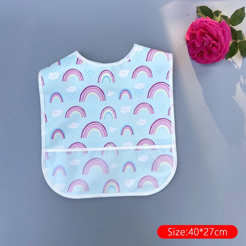 Wasserdicht Karikatur Waschen-freies EVA Bandana Fütterung Lätzchen für Baby Kleinkind 1 ~ 6 Jahre alt Baby Junge Mädchen zeug Spucktuch Kleinkind Schal