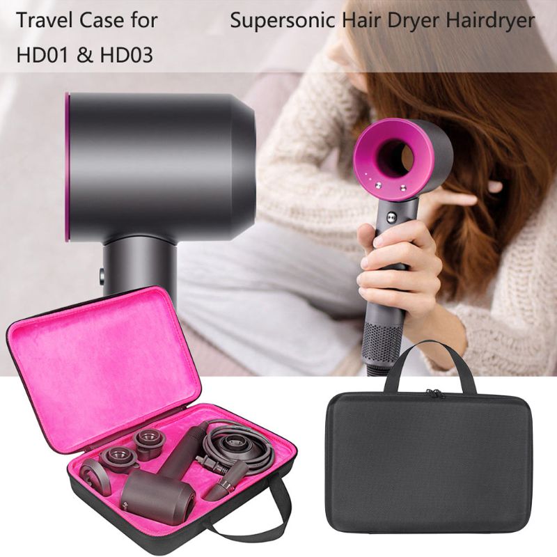 Carry caso capa saco de armazenamento bolsa manga recipiente para dyson supersônico hd03