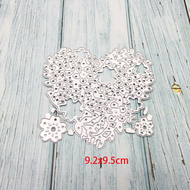 L-Sunday Crafts Die Cuts Lace Love Heart Cutting Dies Scrapbooking Embossing Album Cardmaking Crafts Dies