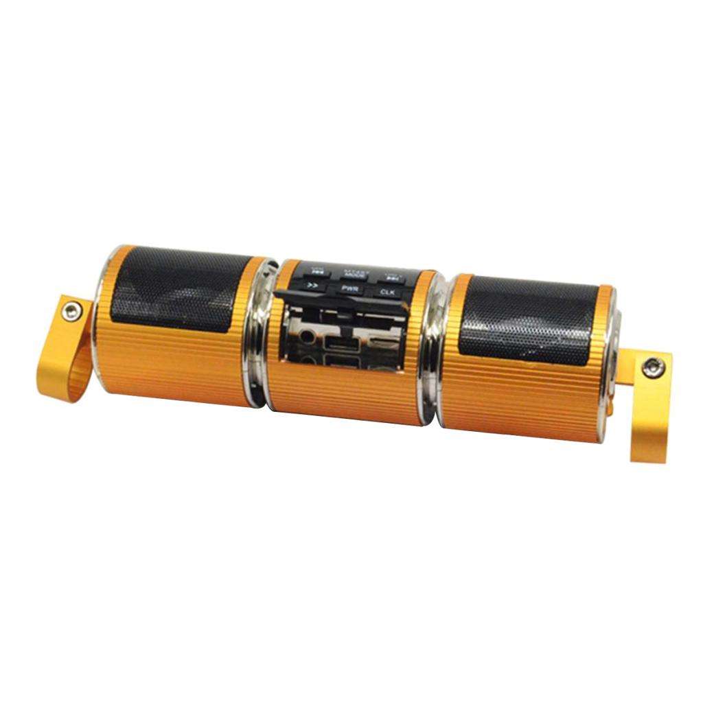 Système audio universel pour moto, Bluetooth, MP3, FM, Radio stéréo, haut-parleur