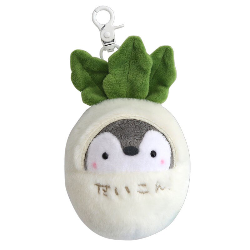 Japan energy plush doll little penguin family students different styles with Iron Buckle: N 13cm