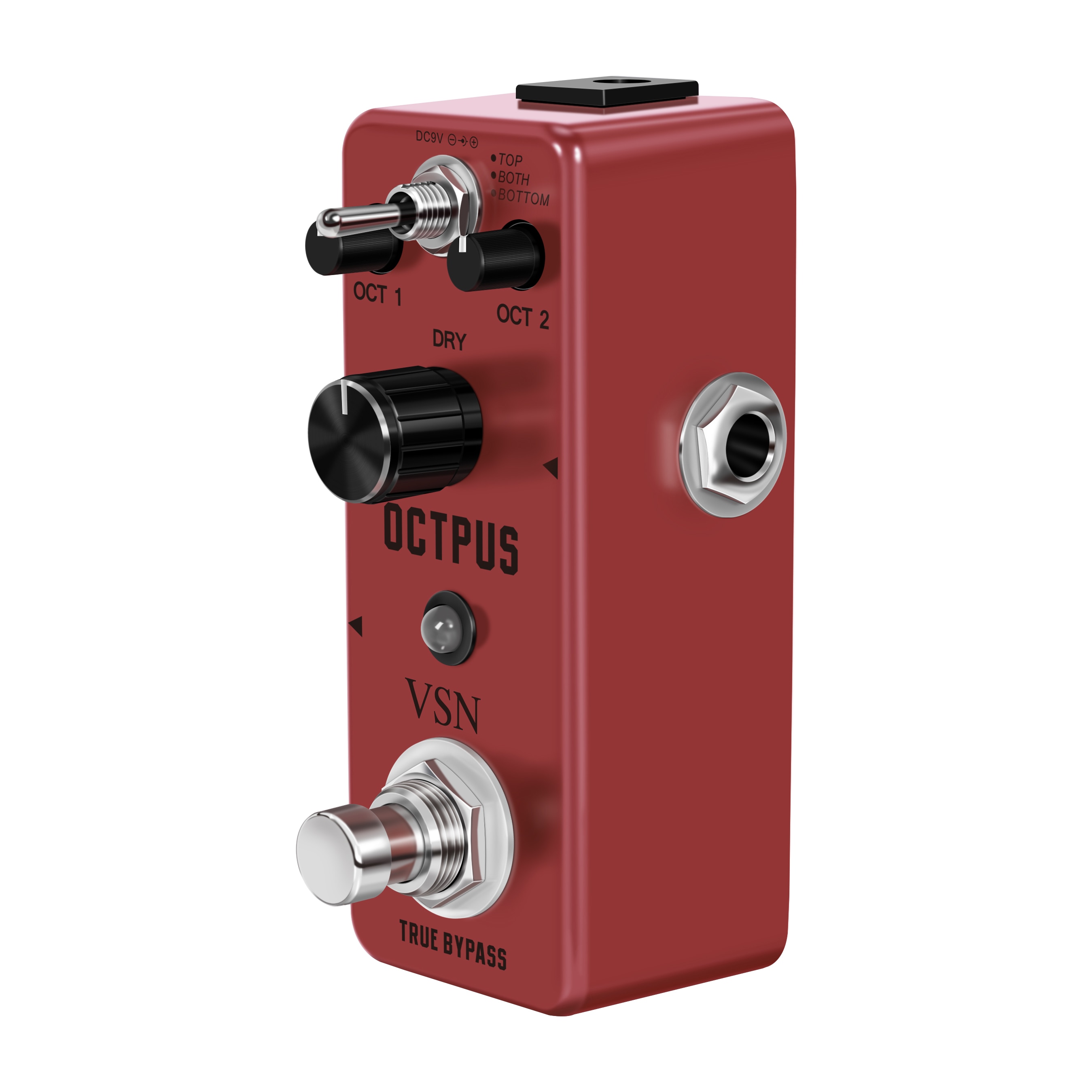 VSN Precise Polyphonic Octave Effect Generator Octpus Guitar Pedal True Bypass