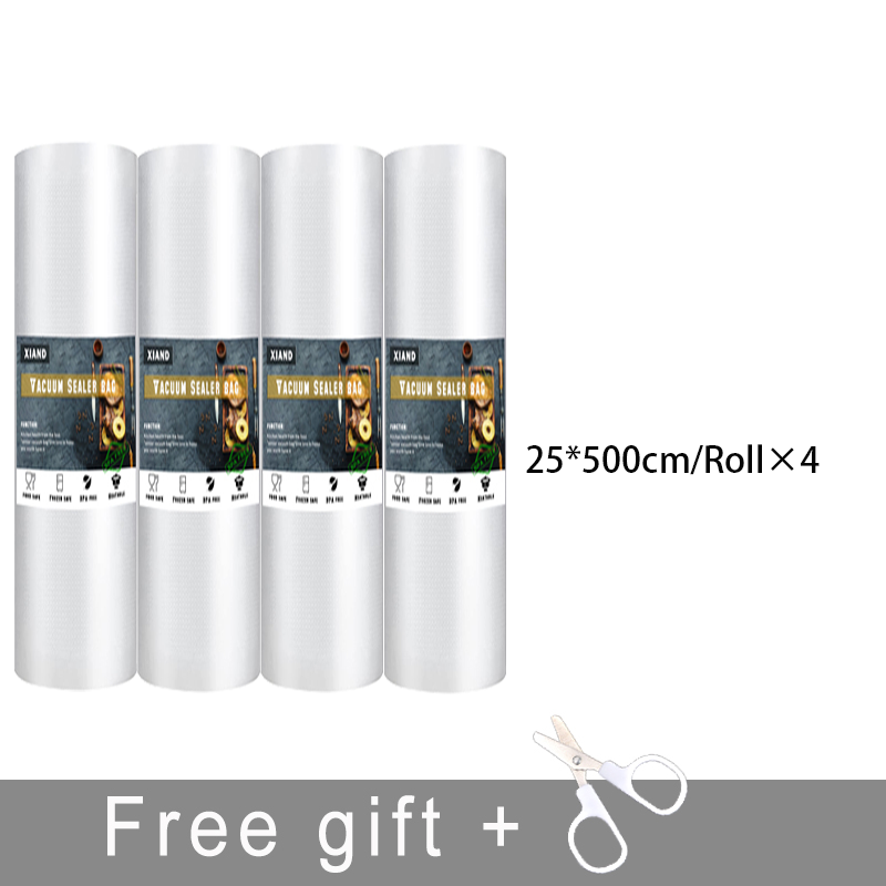 12/15/20/25/28 cm * 500 cm Nylon PE geprägte Lebensmittel-Vakuumbeutel Vakuumierbeutel für Lebensmittel: Himmel Blau