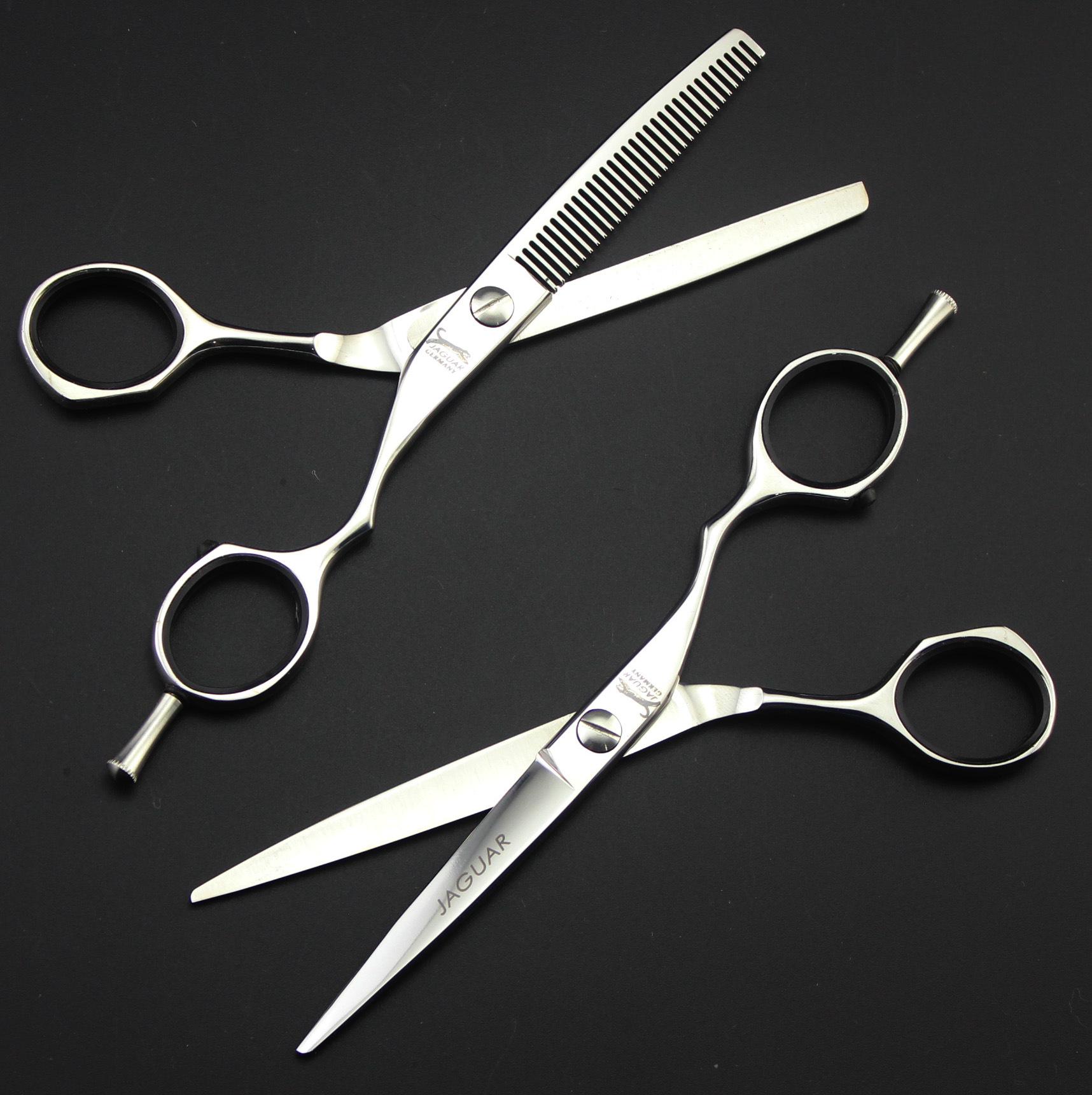 Hair Scissors 5.0&amp;5.5&amp;6.0&amp;6.5 Inch Hairdressing Scissors Cutting Thinning Set Barber shears