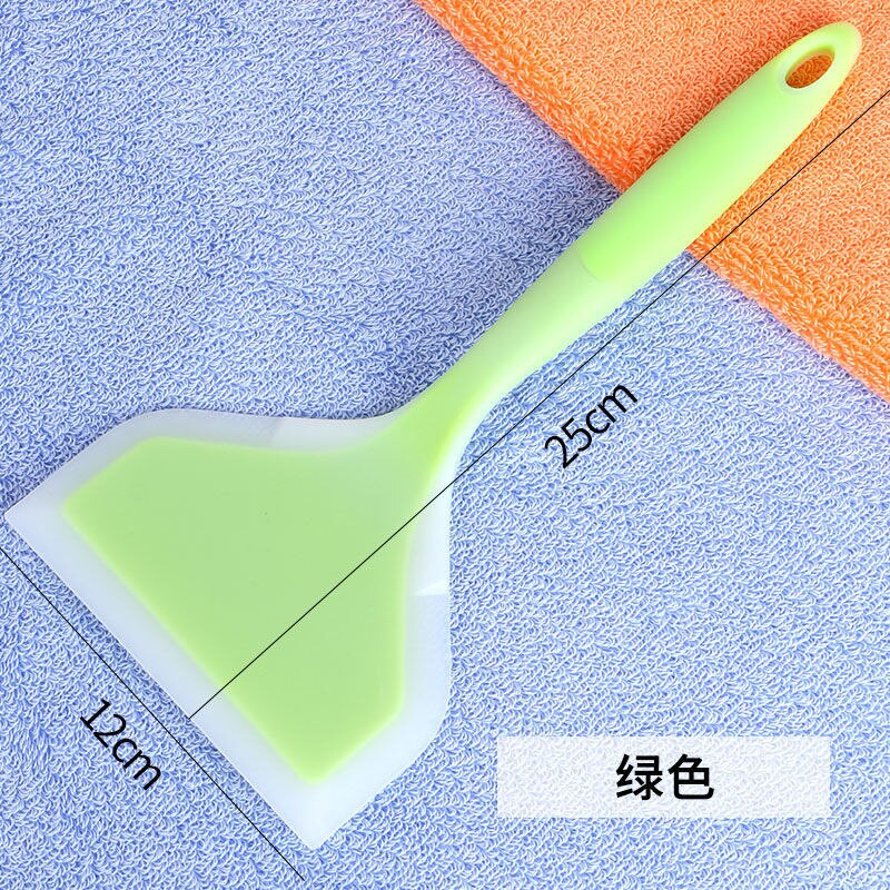 Kitchen Scraper Baking Yuzi Burnt Silicone Spatula Wide Mouth Pizza Spatula Steak Non-stick Silicone Spatula Kitchen Accessories: 1
