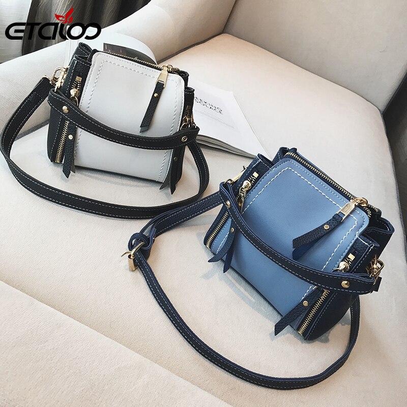 Dames handtassen dames handtas trend hit kleur handtas pu eenvoudige schoudertas diagonaal