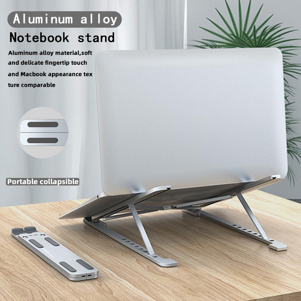 Opvouwbare Laptop Stand Verstelbare Notebook Stand Draagbare Laptop Houder Tablet Stand Computer Ondersteuning Voor Macbook Air Pro Ipad