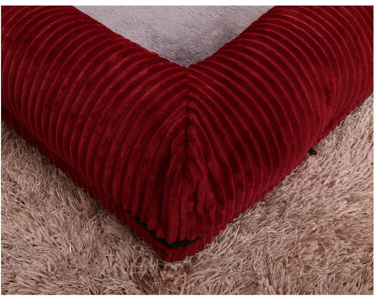 L Vorm Hond Bed Bank Met Hart Kussen Verwisselbare Cover Waterdichte Zachte Slapen Kussen Grote Kat Kussen Puppy Mat Huisdier levert