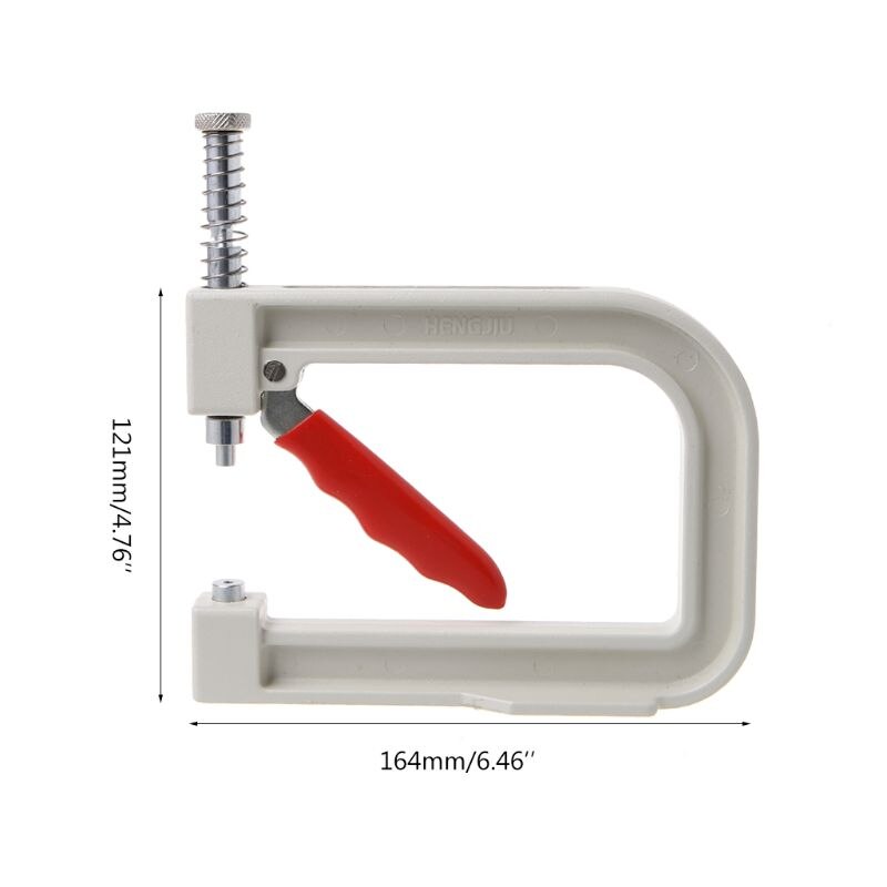 1 Set Manual Beading Machine Clothes Cap Pearl Bead Rivet Craft For DIY Repair Lace Knit Hat Hair Tools