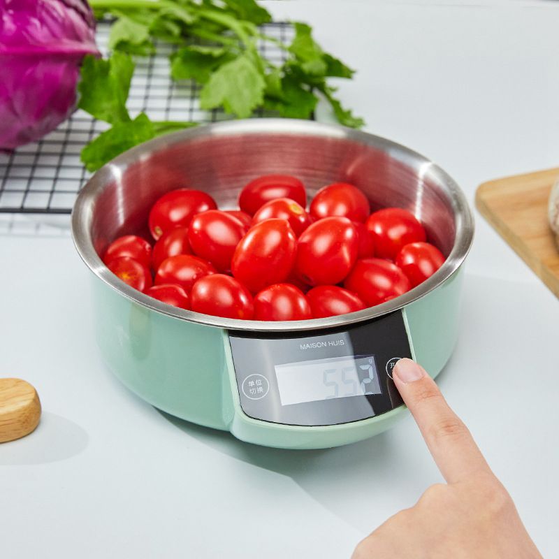 Kitchen Stainless Steel Baking Electronic Scale Household Bakery Small Electronic Scale 0.1g Food Gram Scale